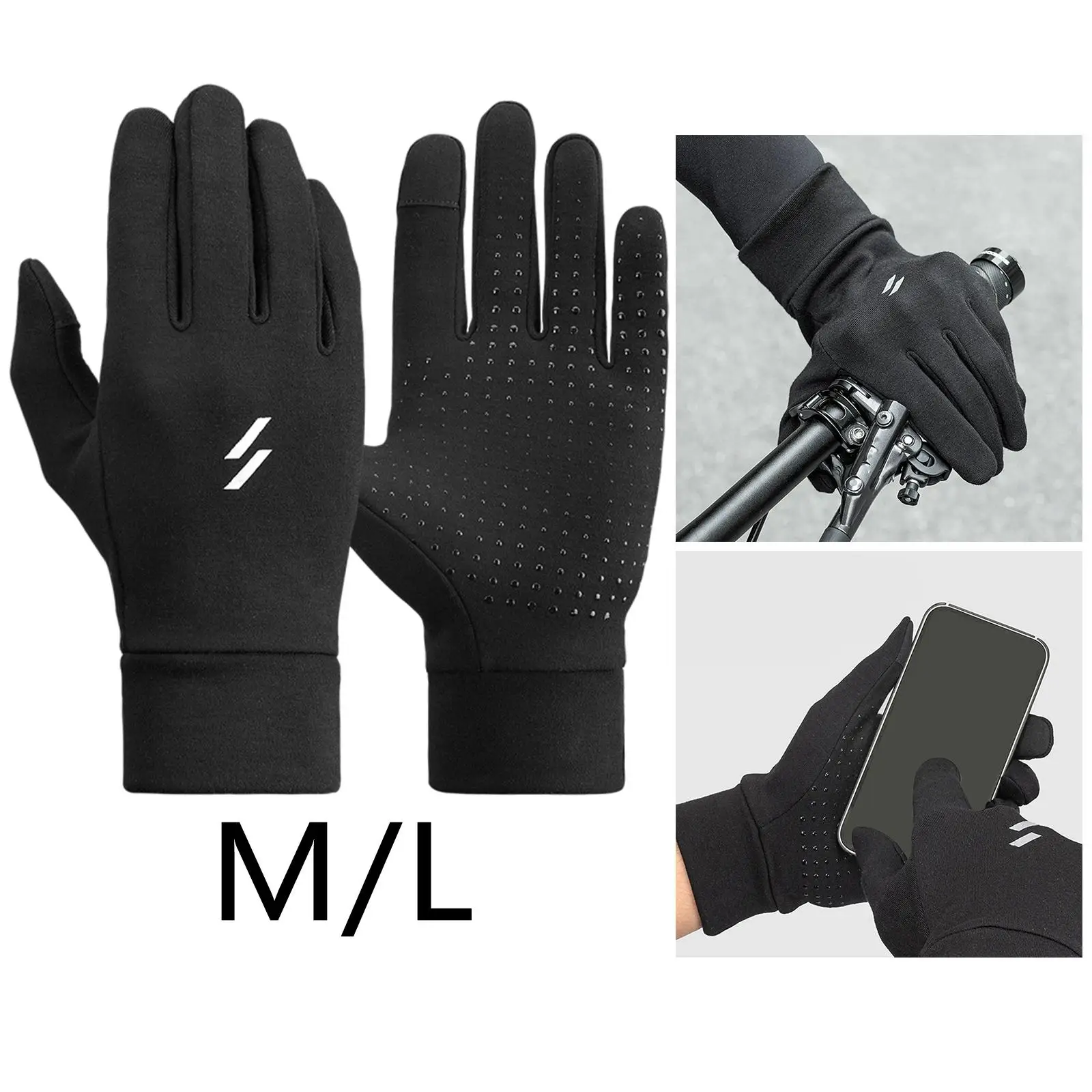 Winter Warm Gloves Touch Screen Anti Slip Windproof Mittens Cycling Outdoor