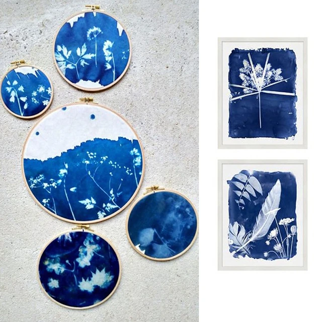Kit de papier d'impression solaire Cyanotype A5, papier d'art pour dessin  solaire, impression de Nature pour enfants et adultes, artisanat de  bricolage - AliExpress