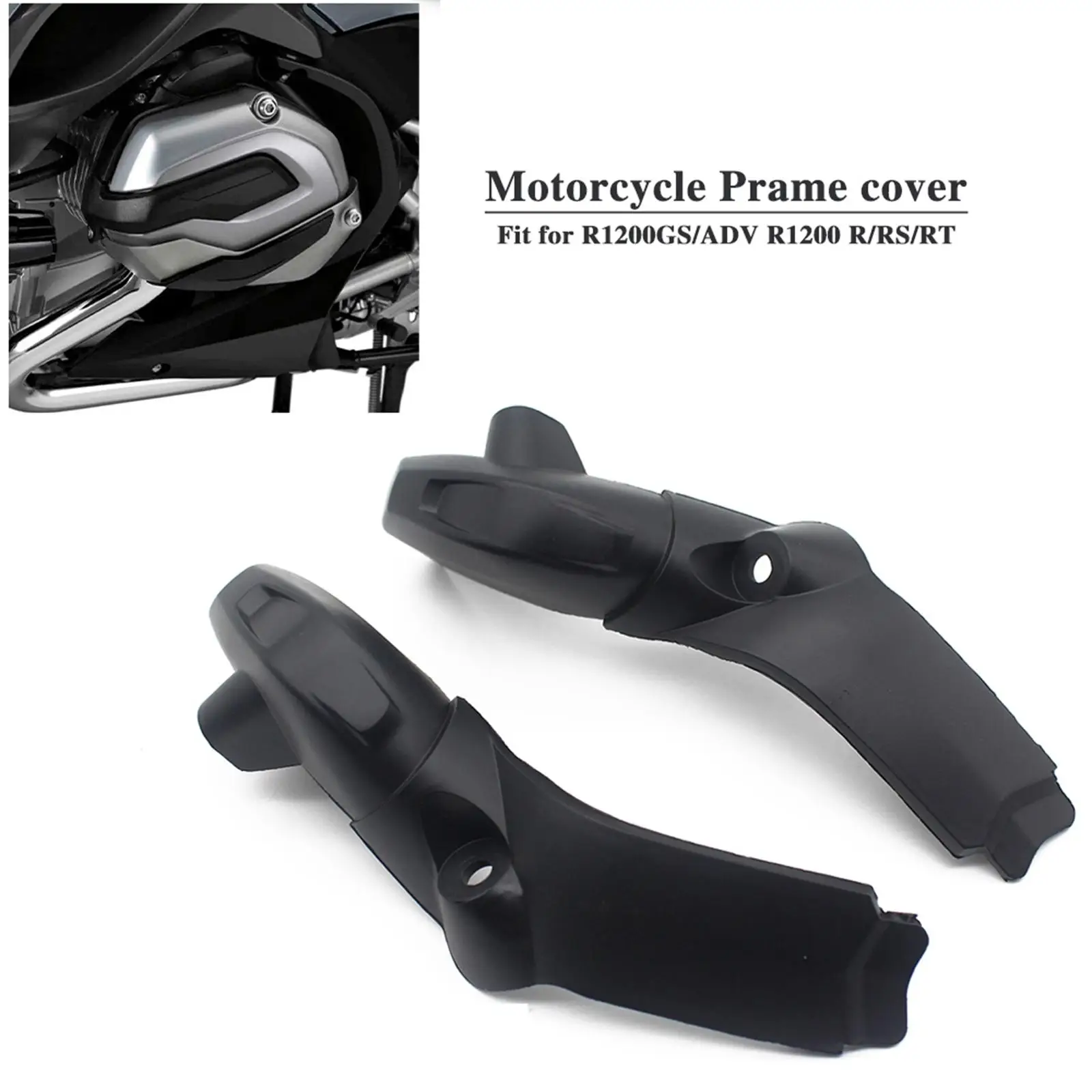 2x Motorcycle Ignition Coil Spark Plug Frame Cover Engine Protector Fit for R1200GS R1200 GS R 1200 GS Adv R1200RT R1200R/RS