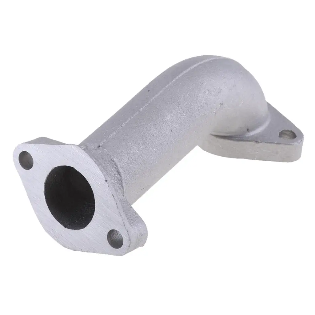 22mm Motorcycle Intake Manifolds Center Hole Curved Pipe for Atv