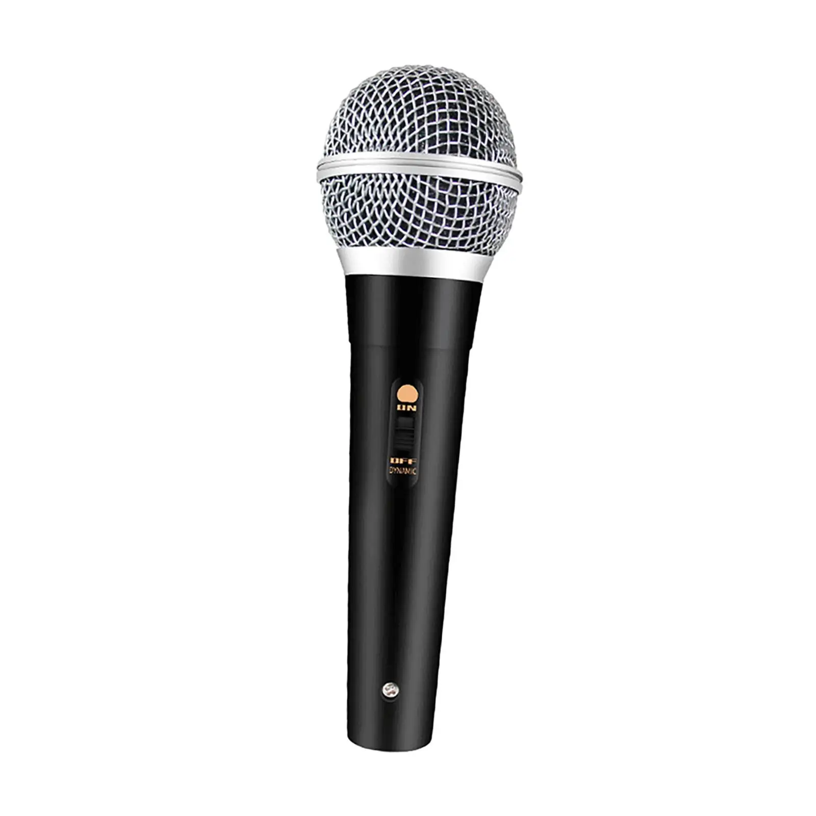 Handheld Wired Dynamic Mic Microphone Cardioid Pickup Pattern with on and Off Switch 300cm Cord for Wedding DJ Lightweight