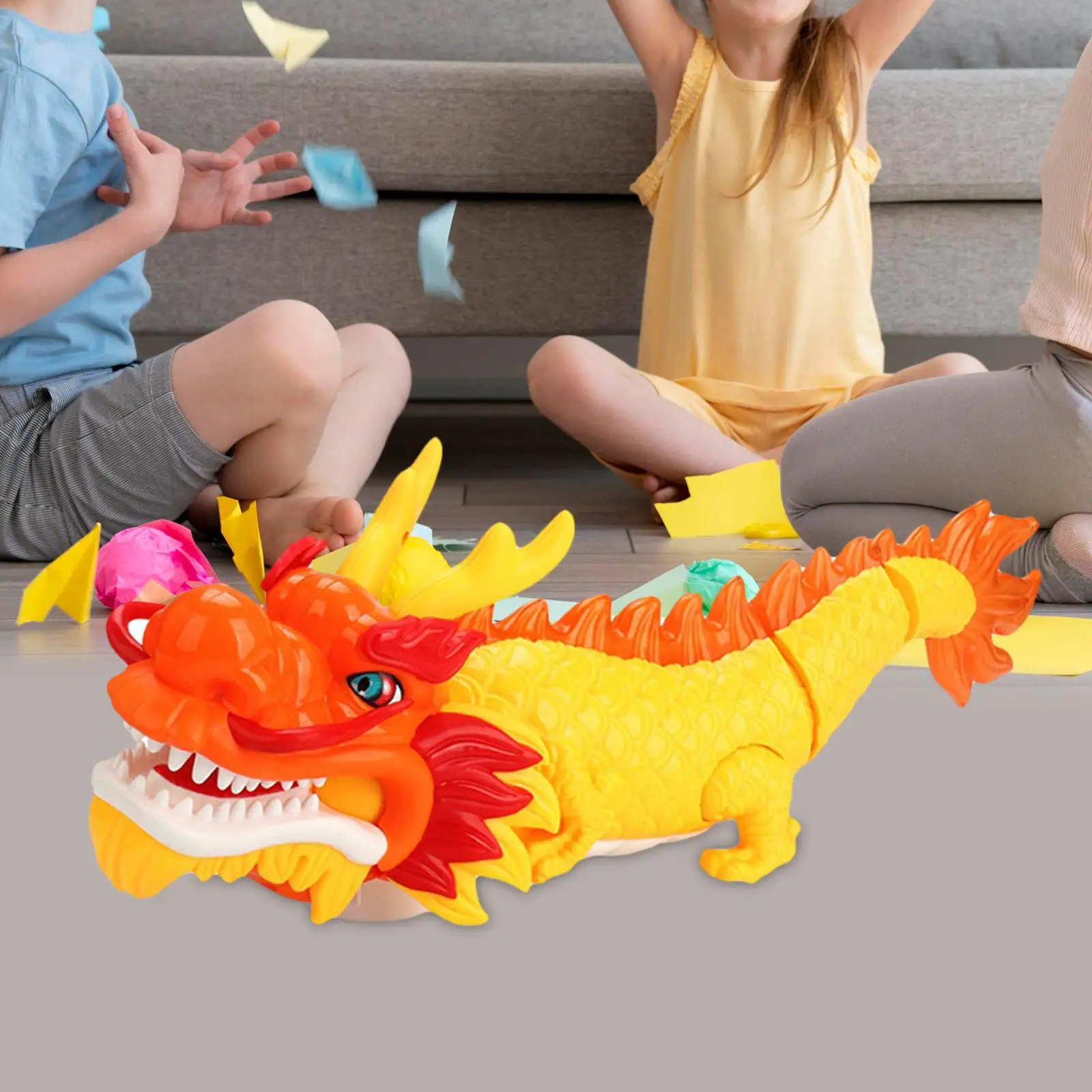 Eletric Dragon Toy Realistic Mechanical Bathroom Gifts Creative Animal Flexible Infant Toy for Kid Boys Age 8-12 Children Girls