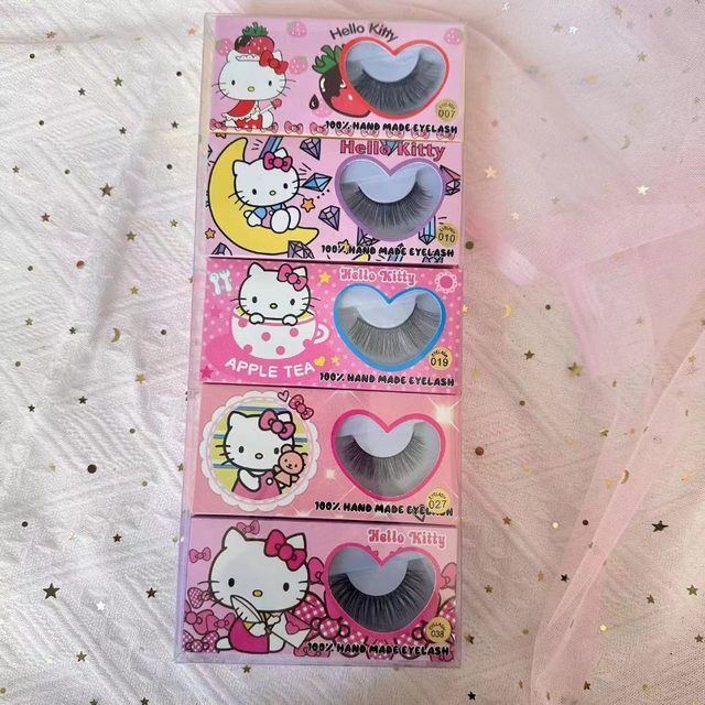その他 Hello Kitty False Eyelash Case HELLO KITTY FALSE EYELASH PILL SMALL CASE STORAGE SANRIO