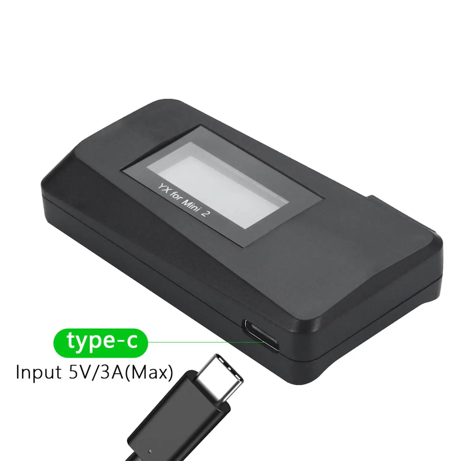 LED Display Battery Charger with Charging Cable Quick Charging for DJI Mavic Mini 2