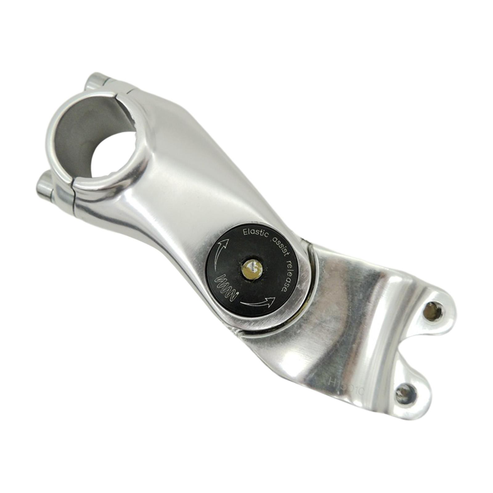 Mountain Bike Stem, Adjustable Aluminum Alloy Road Bike Handlebar Stem, Bicycle Riser Stem for Road Bike, Riding, BMX