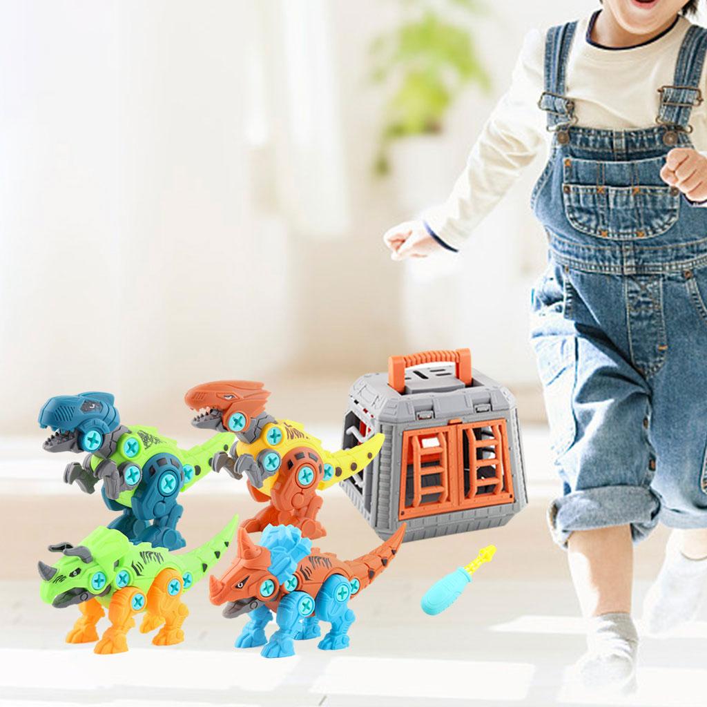 Take Apart Dinosaur Toys Playset for 3 4 5 6 7 8 Years Old Gifts Birthday