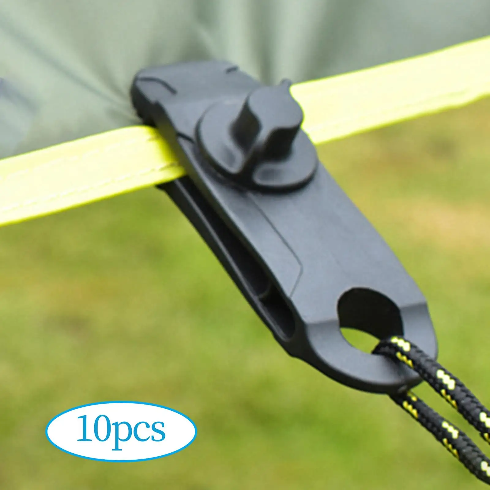 10 Pieces Multipurpose Tent Canopy Cloth Clips Large for  Screen