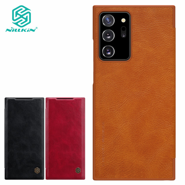 Back Cover Samsung Note 20 Ultra Leather Back Cover Nillkin Case