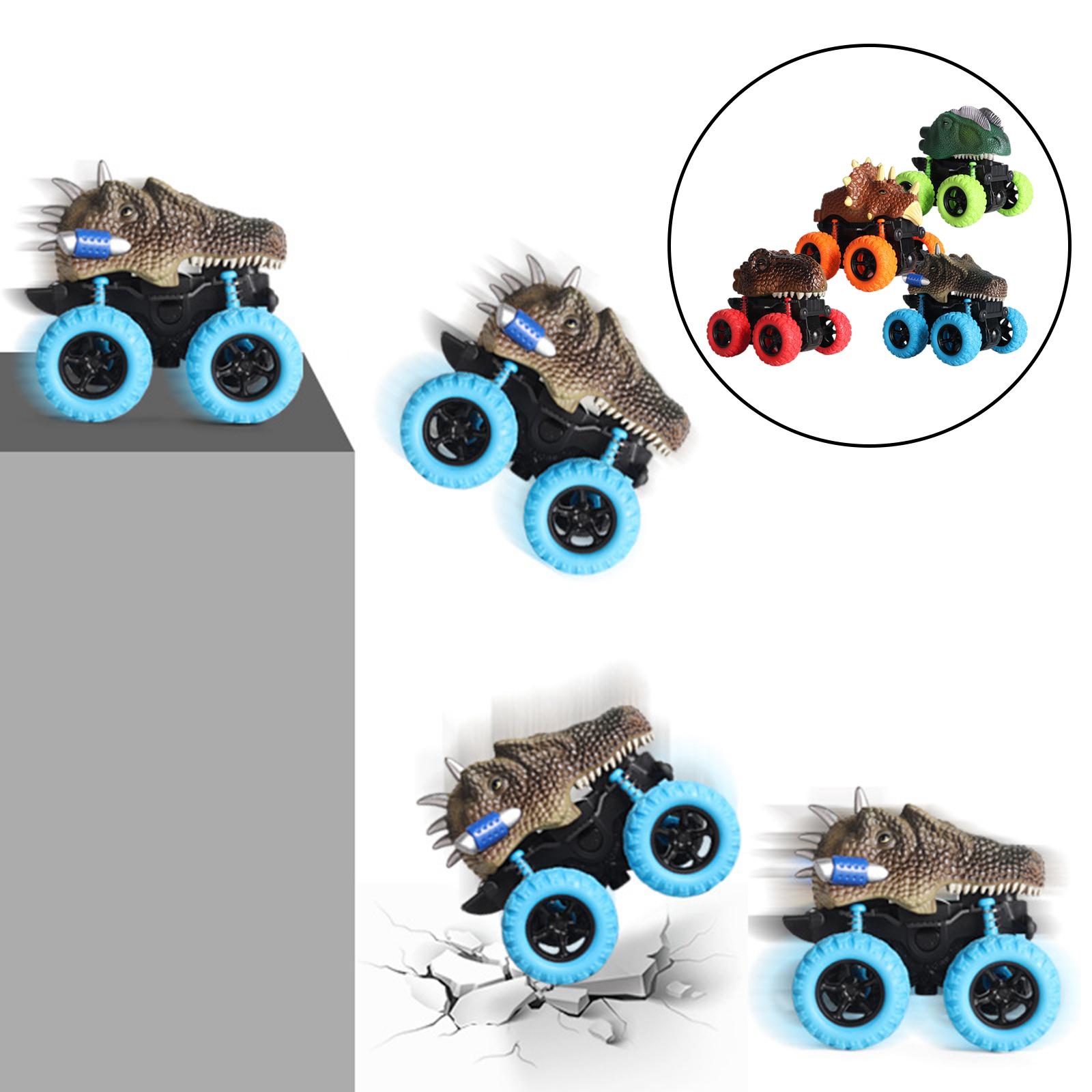 4 Pieces Pull Back Cars Monster Cars Toys Kids Car Toys for Kids 3 4 5 6 Boys Girls