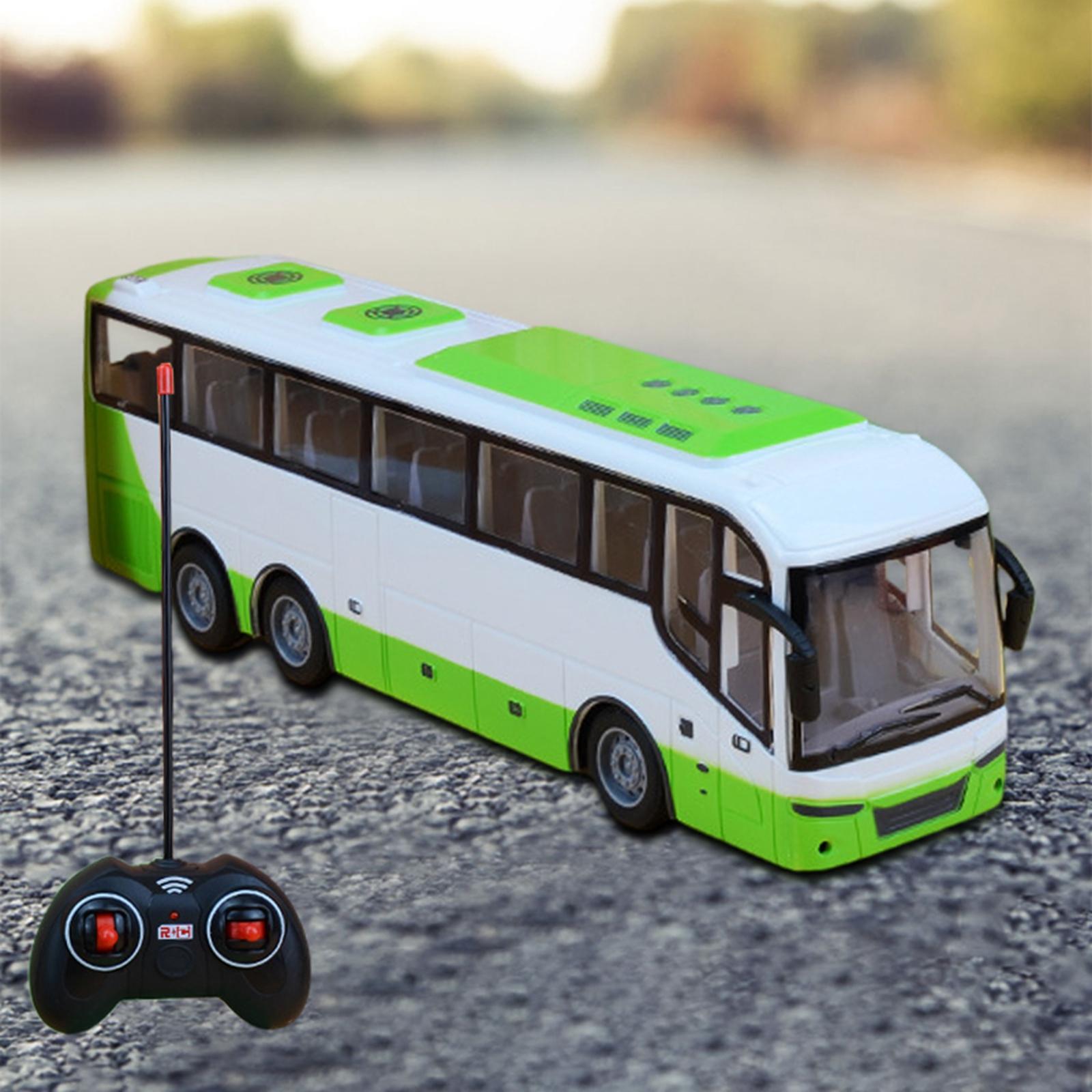Musical RC School Bus Toy Playtime with Lights and Music for Boy Girl Kids