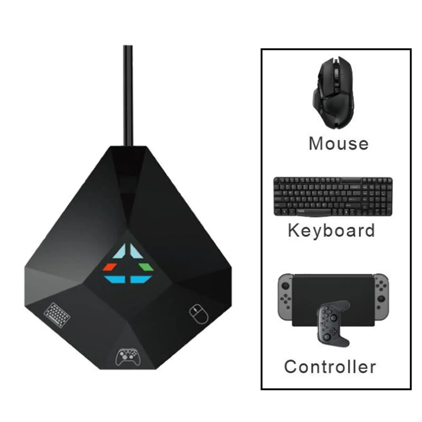 USB Keyboard and Mouse Converter Adapter for N-Switch ONE Professional
