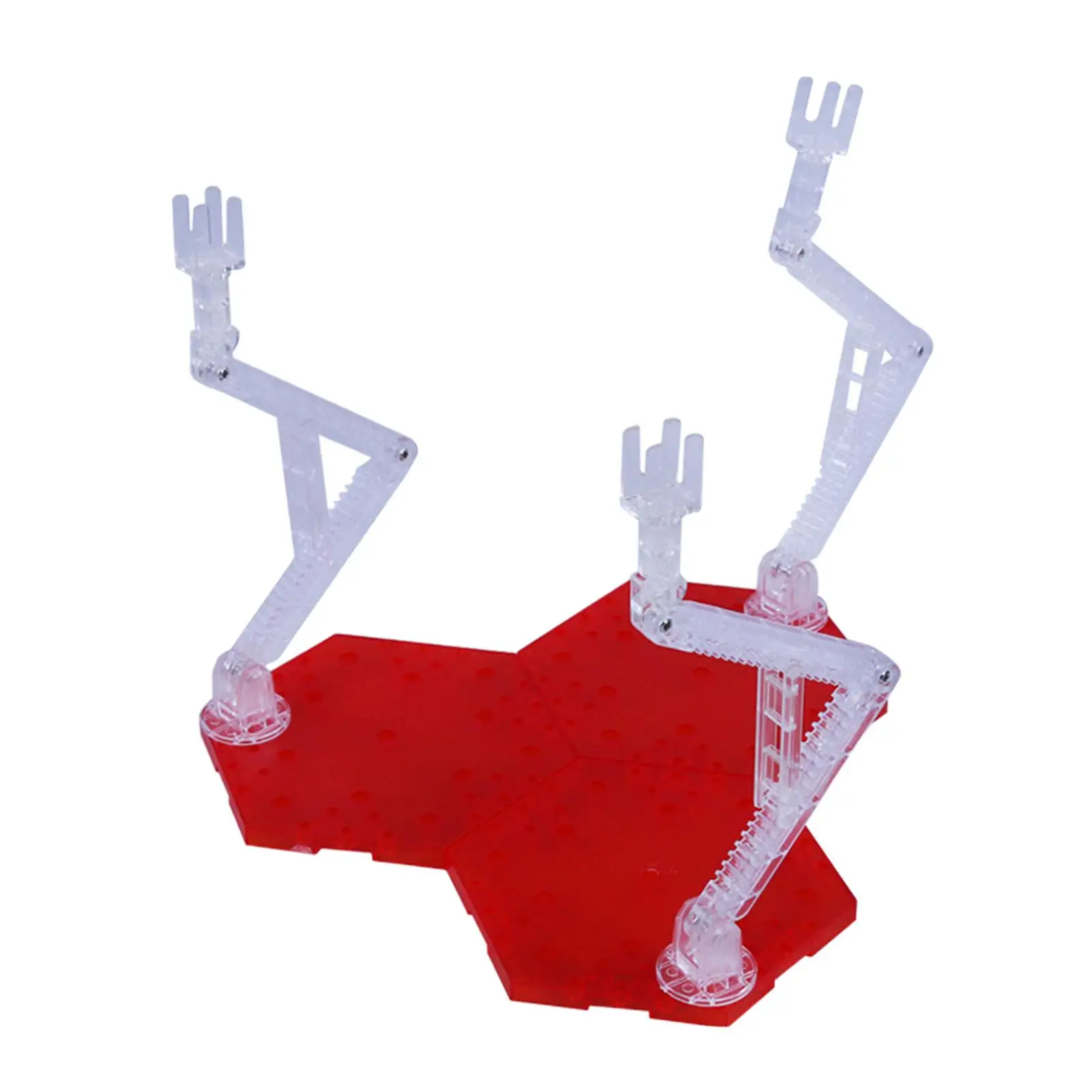 Durable Action Figure Base Hobby Model Display Stand Base Bracket for 1/100 Figure Bedroom Tabletop Shelf Living Room