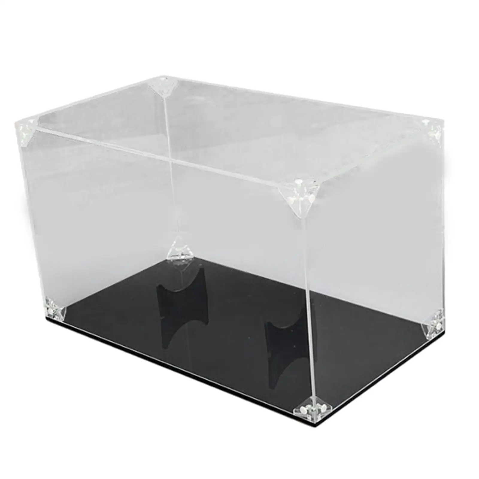 Clear Acrylic Football Display Case Oval Ball Holder Rugby Holder Sports Collectibles Storage Showcase Box Football Storage Rack