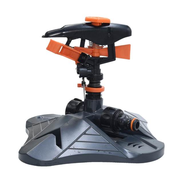 Water Sprinkler Rotating Upgrade Adjustable Lawn Sprinkler Garden Tool Garden Hose Sprinkler for Plants Garden Lawn Yard