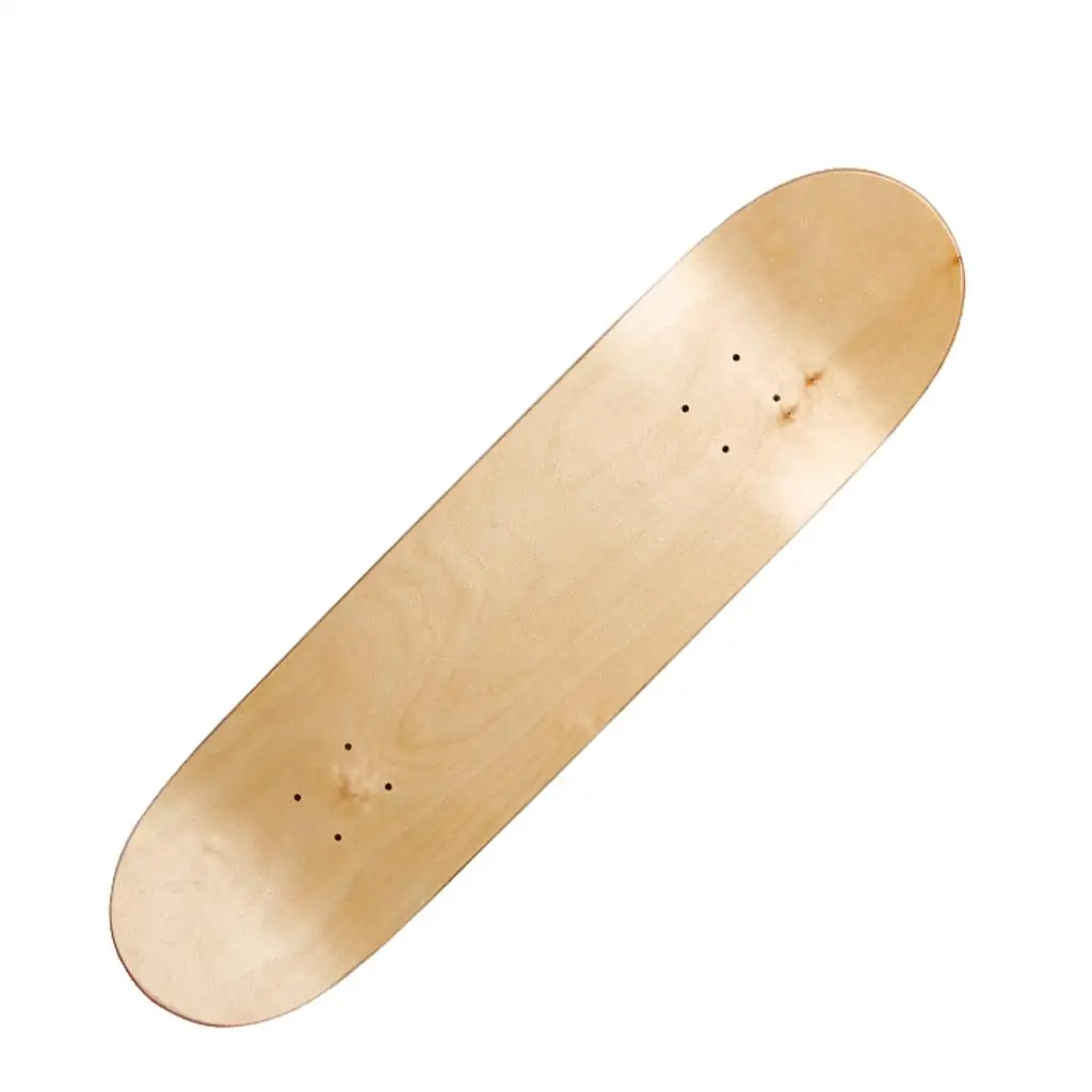 tongina 8,0 zoll 7-Schicht Einfache Stil Naturliche Ahorn Leere Skate Bord