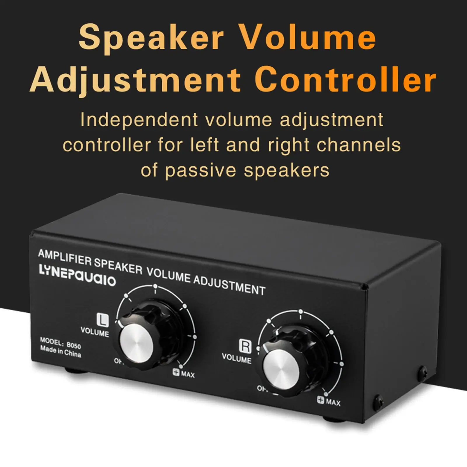 Speaker Volume Selector  Right Channels Up to 150 Channel Distribute Speakers for Film Home Theater Audio