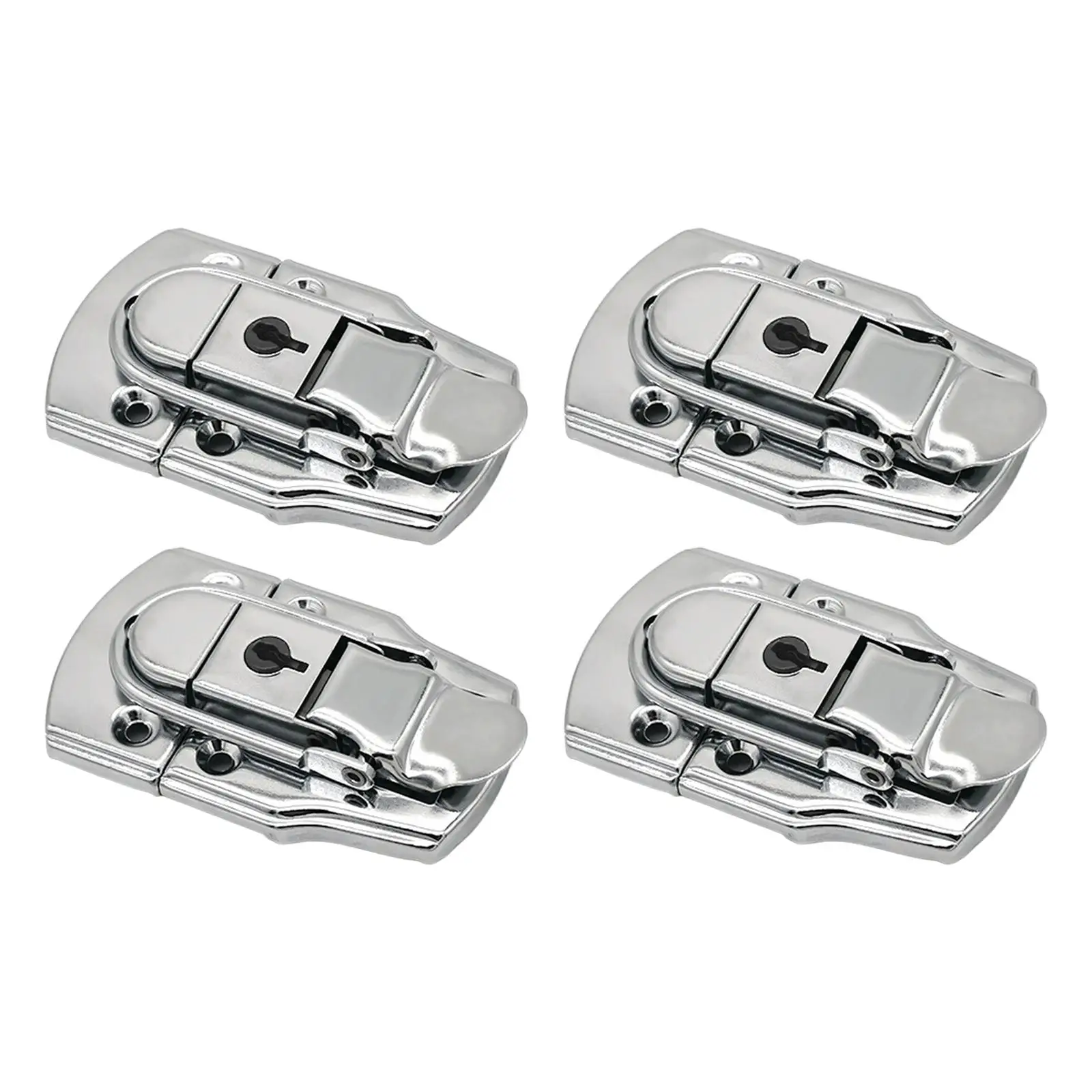 4x Toggle Hasp Latch Vintage Accessory for Wooden Box Tool Box Trinket Box