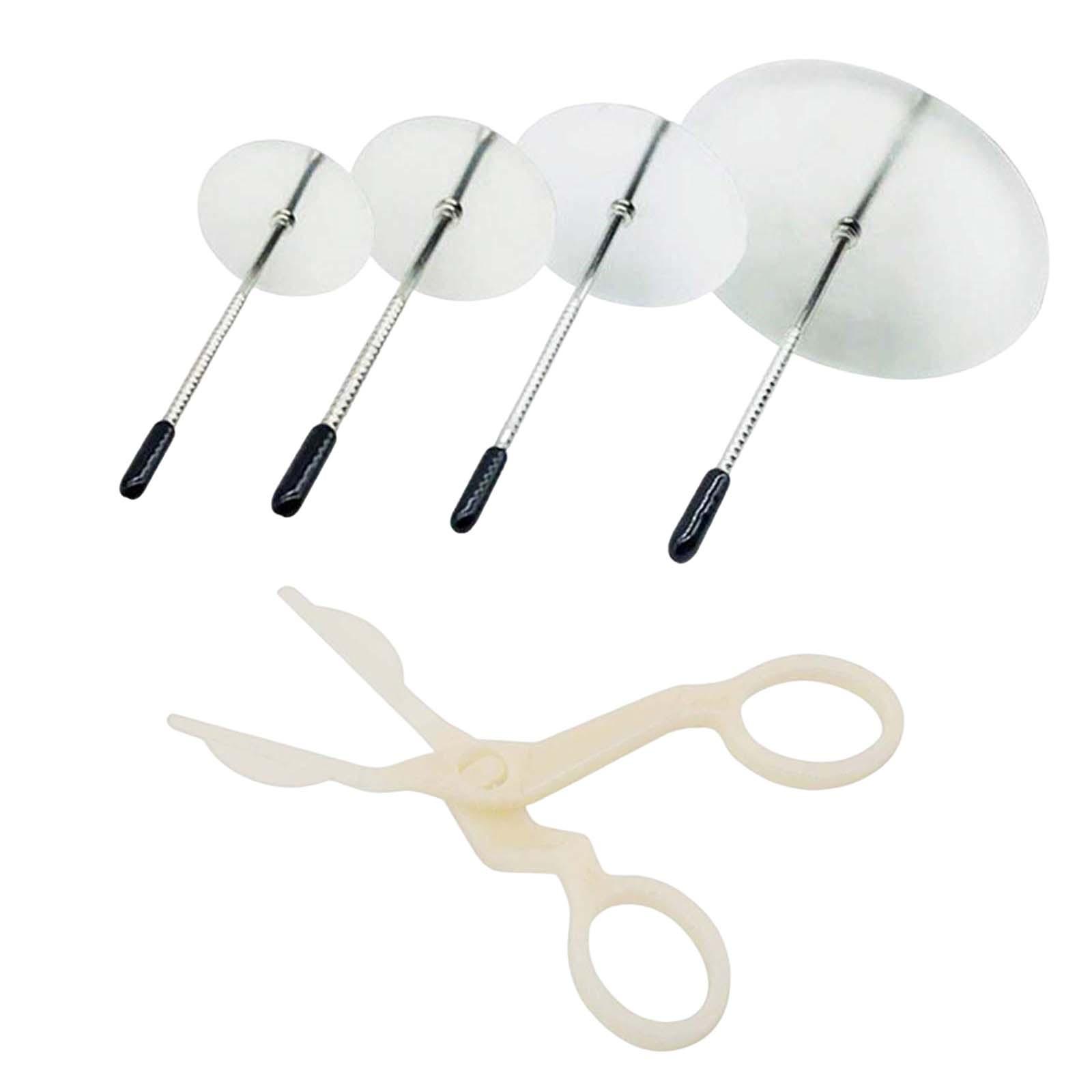 Piping Flower Scissor Ornament Fittings Display Plate Cream Transfer Cake Stand Flower Lifter for Cookies Cake Icing Frosting