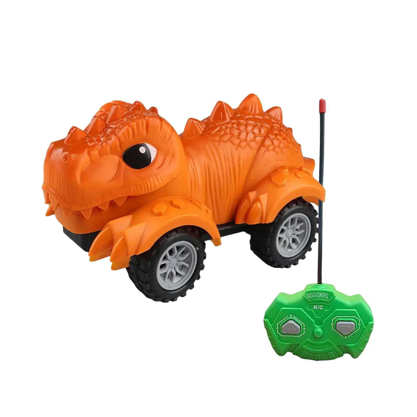 Creative Dinosaur Toy Car DIY Disassembly Battery Operated RC Race car Car for Christmas Gifts Children Boys 3-5