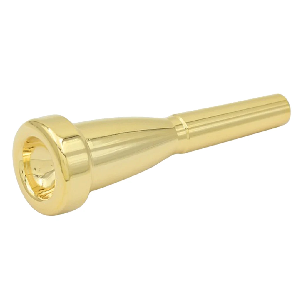 Plated Professional 5C Music Trumpet Mouthpiece for Bach