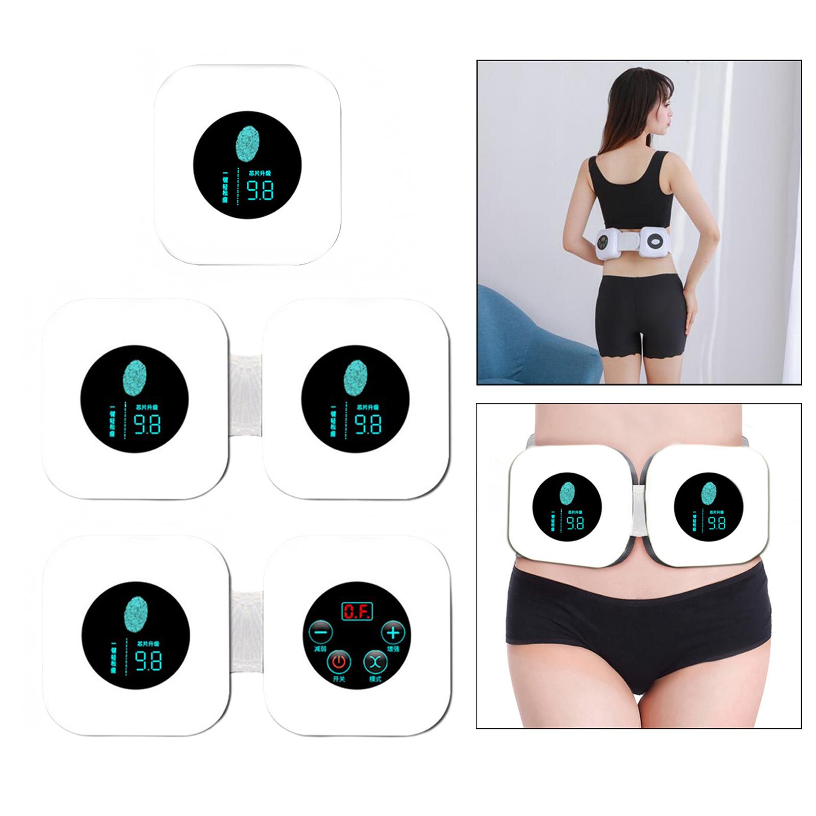 Slimming Belt USB Fast Fat Burning Vibration Massage Portable Promote Digestion Abdominal Massager for Fitness Home Office Men