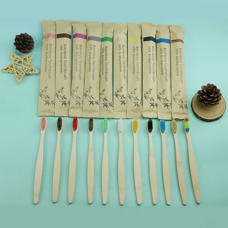 Best of 10Pcs Colorful Toothbrush Natural Bamboo Tooth Brush Set Soft Bristle Charcoal Teeth Eco Bamboo Toothbrushes Dental Oral Care Reviews & Tips