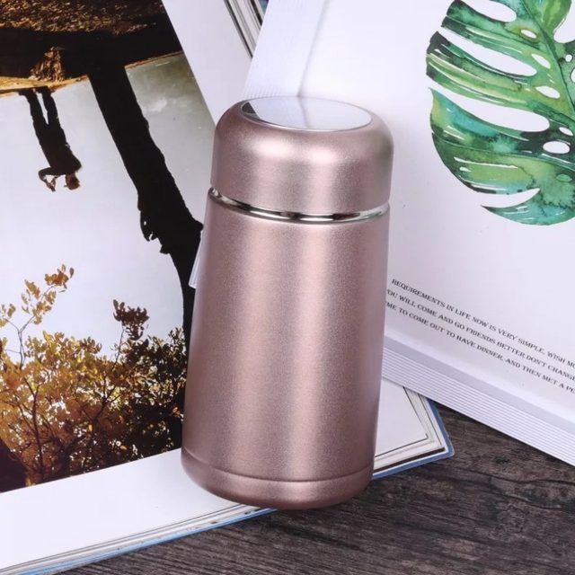 TIMPCV Thermos Cup Insulated Coffee Bottle, 300ml Mini Vacuum Cup