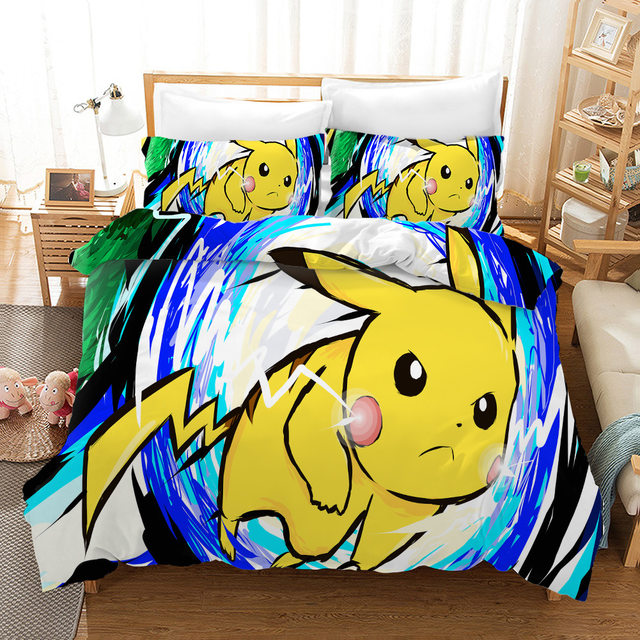 Pokemon : PillowCase Bodypillow 4pcs Bedding Sets ALP-SWOR-616 