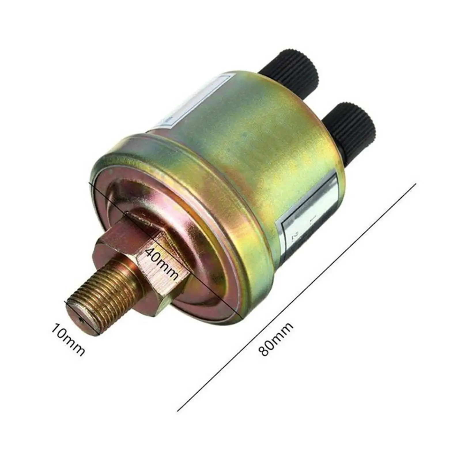 1/8NPT Screw Thread Engine Oil Pressure Sensor, Replaces Durable Easy to Install Professional Wide Applicability Premium Quality