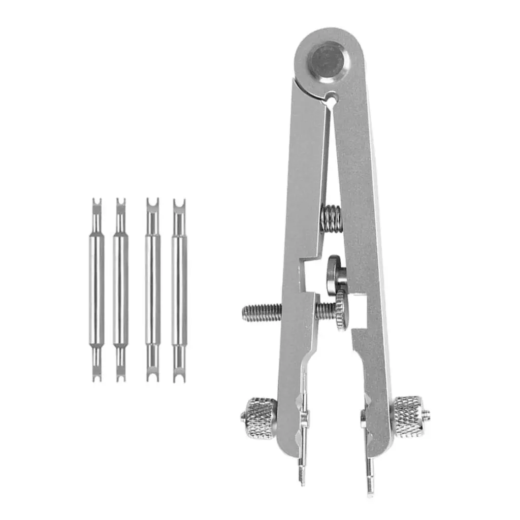 Watch Bracelet Spring Bar Plier with Pins Remover Replace Removing Tweezer Tool Kit for All Watches Bands and Straps