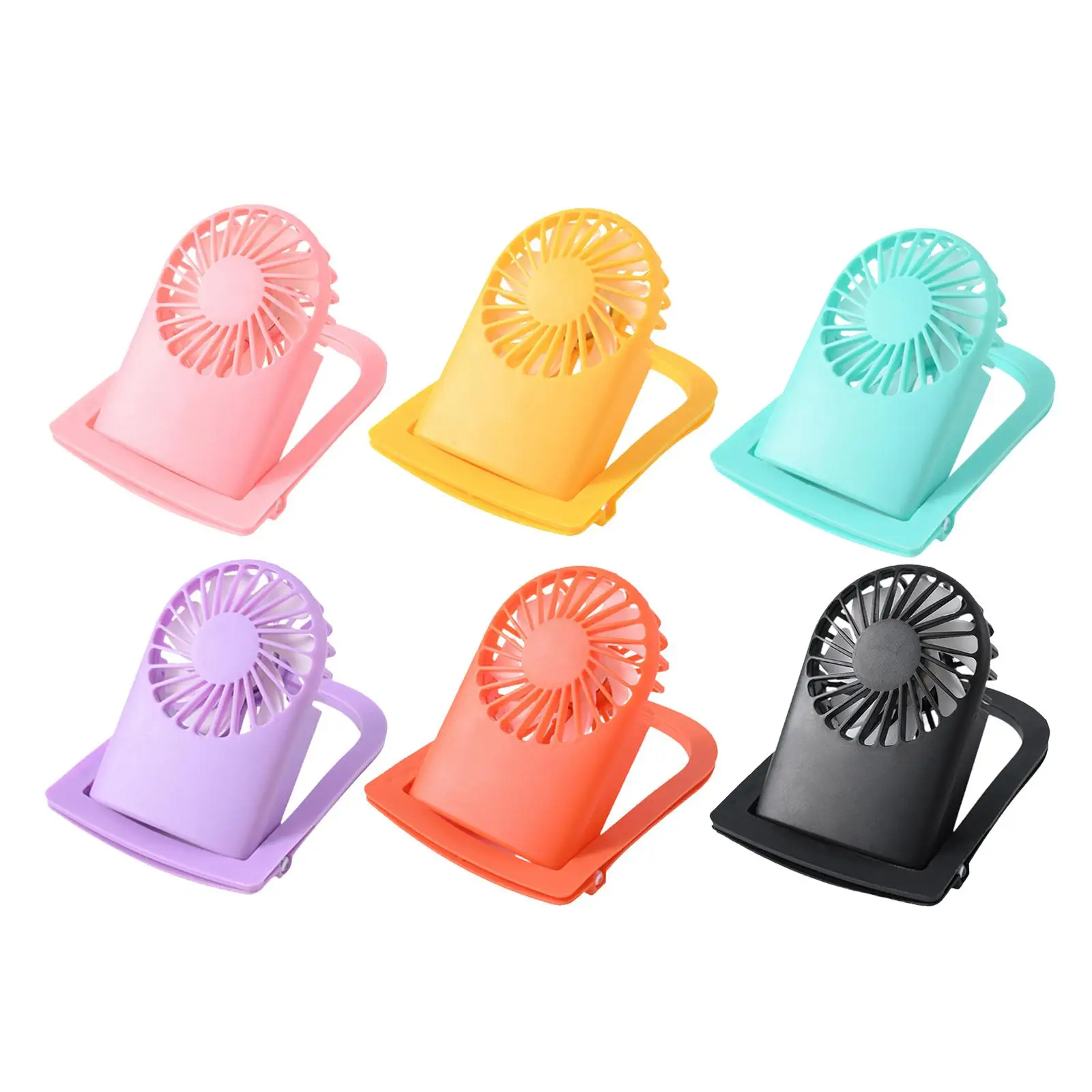 Fan for Sun Visor Hat Three Speed Portable Small Fan for Camping Toilet