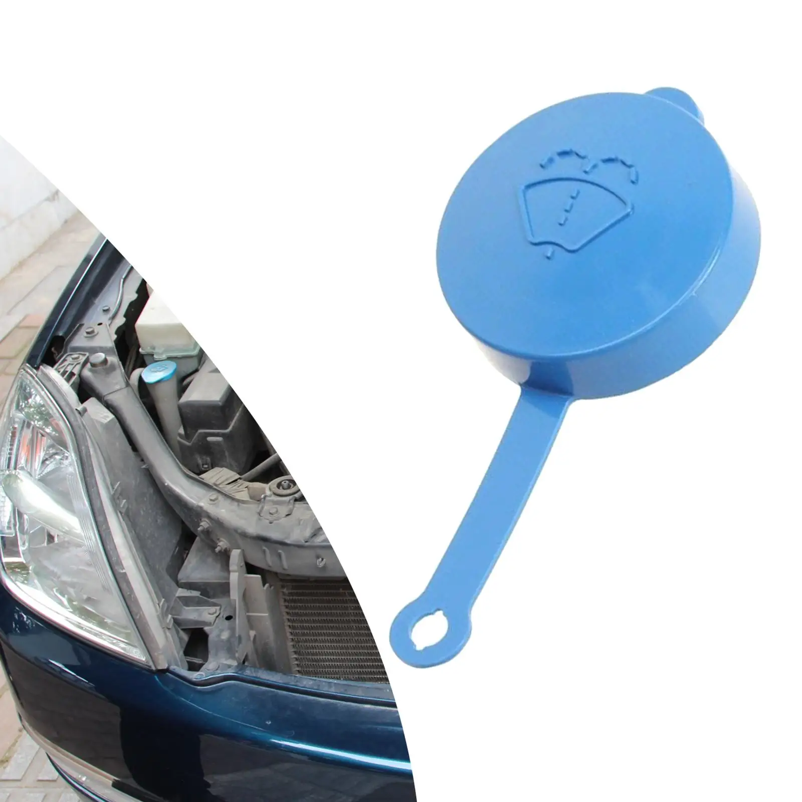 Windscreen Wiper Washer Fluid Reservoir Bottle Cap 289137S000 Replace Parts for Nissan Armada Titan Automotive Accessories