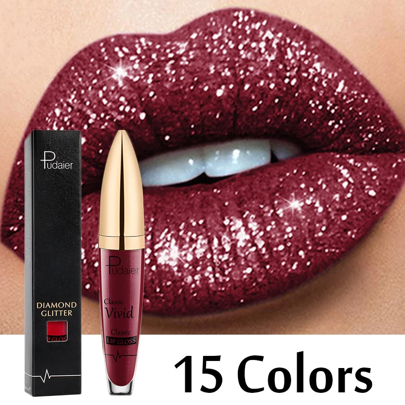 Best of Matte Glitter Liquid Lipsticks Diamond Shiny Lip Gloss Waterproof Long Lasting Pearl Lipgloss Women Lip Tint Makeup Maquillaje Reviews & Tips