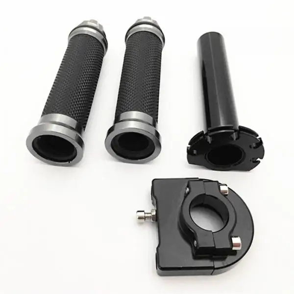 Universal 22mm 7/8`` CNC Hand Grips Throttle  for Motorcycle Bike