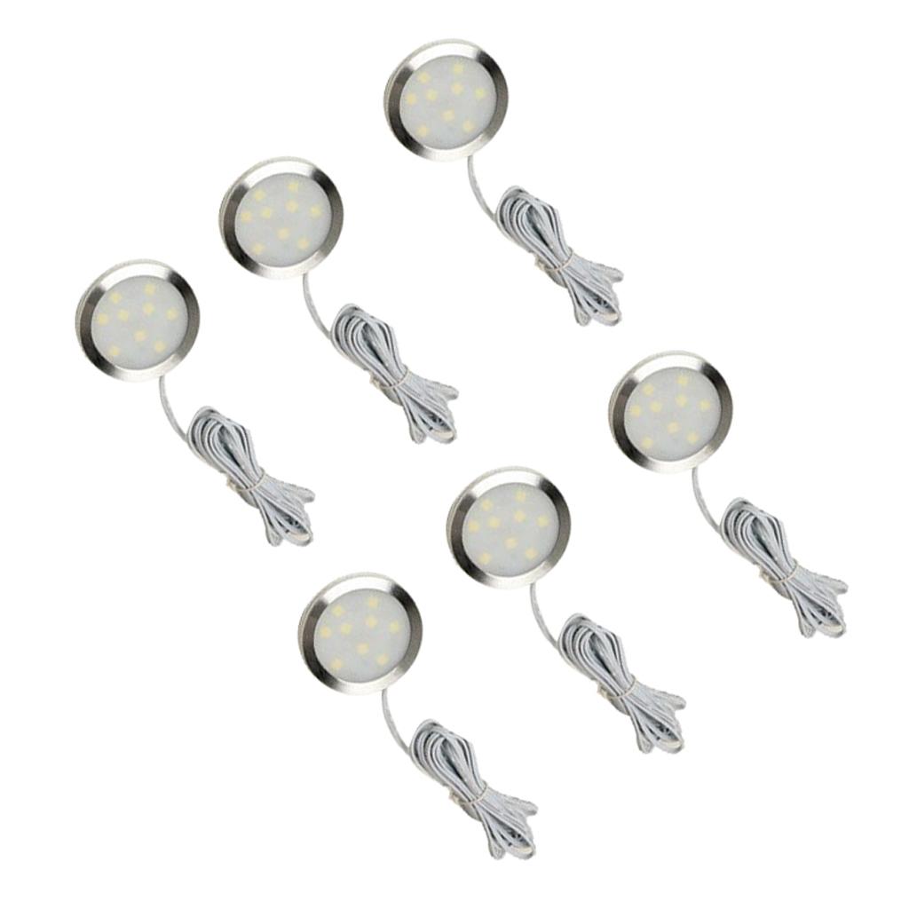 6 Pieces LED Dome Interior Light for RV T4 T5 Camper Truck Motorhome