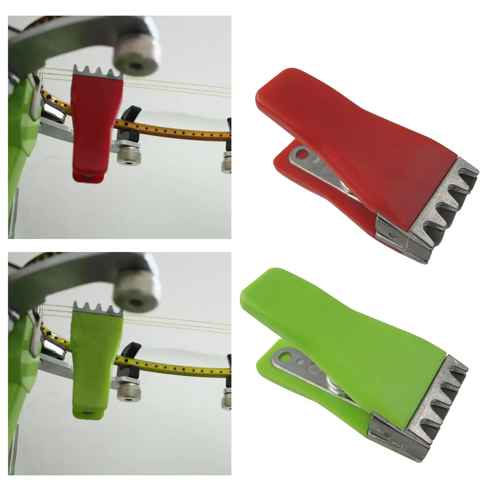 Universal Badminton Flying Clamp, Racket Stringing Machine Tool Gripper Sports Clip Supplies