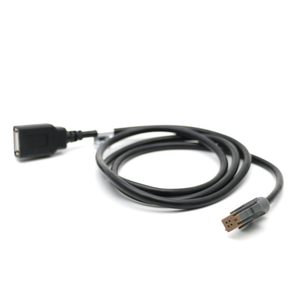 Autoradio USB-Audio eingang Medien daten Kabelst ecker an USB-Kabel adapter 4-poliger Stecker für Subaru Brz Outback Suzuki Vitara – Detail 2