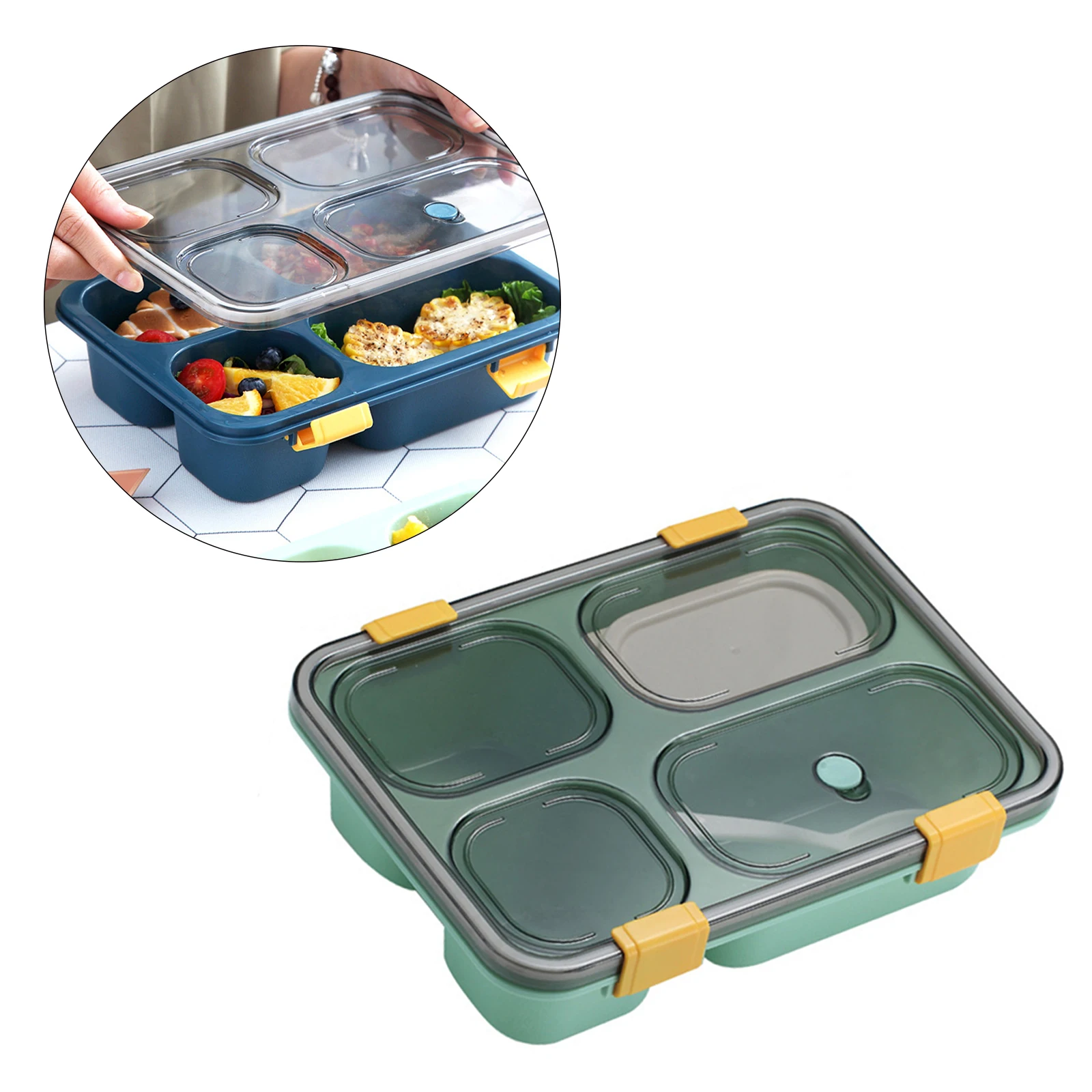 Lunch Boxes Reusable Kitchenware Microwave / Freezer / Dishwasher 