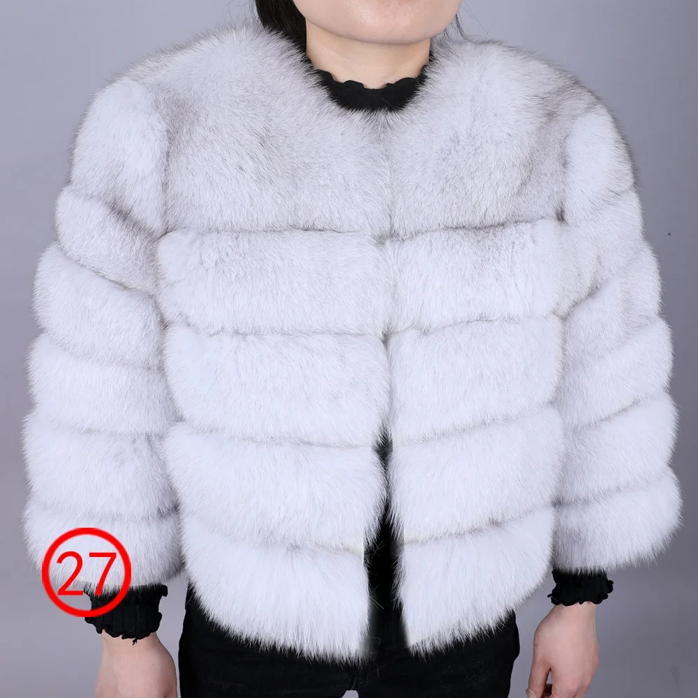 Winter Women Fox Fur Jacket  Real Fur Coat Natural Raccoon Fur Coats  Leather Jacket Women  Jackets New Product 2020 best winter jackets