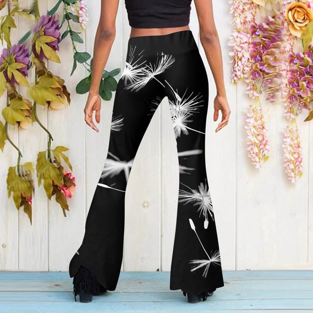 Summer Sweatpants Women Plus Size Length Full Pants Flare Leg High Waist  Trousers Wide Leg Pants For Women Pantalones De Mujer