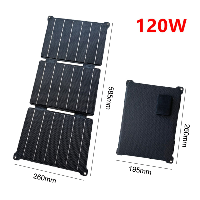 novo painel solar carregador etfe dobrável placa solar usb células de carga segura carregador de telefone solar para casa acampamento ao ar livre