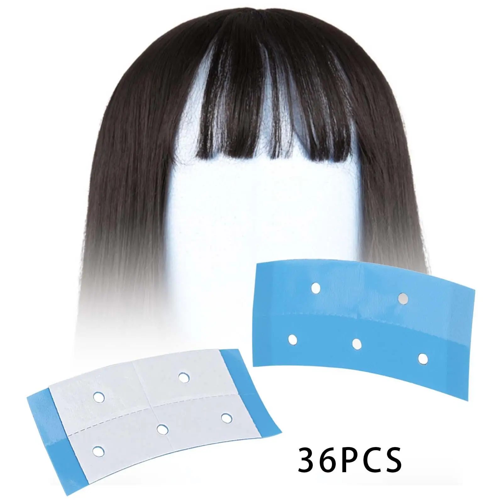 36 Pieces Lace Front Wig Tape Bonding Wig Tape Strips for Toupee Hair Pieces
