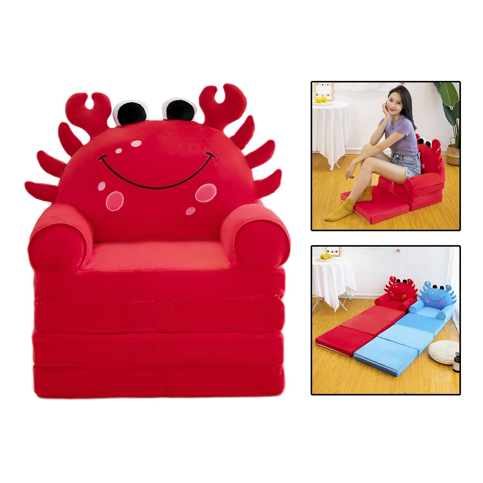 Cute Couch Chair Cover Boys Girls Couch Cover Plush Children Couch Backrest Armchair Slipcover for Home Playing Room