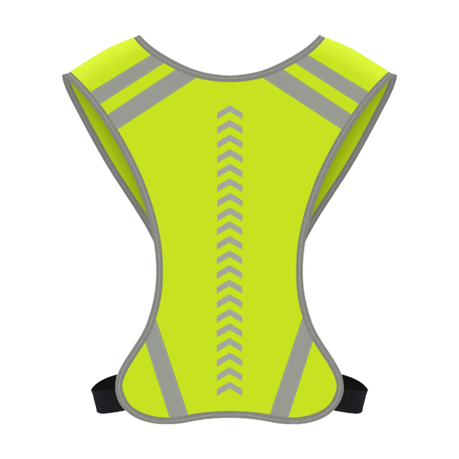 Running Reflective Vest Gear, Safety Vest High Visible Reflective Belt Straps for Night  Cycling Motorcycle Dog Walk Jogging