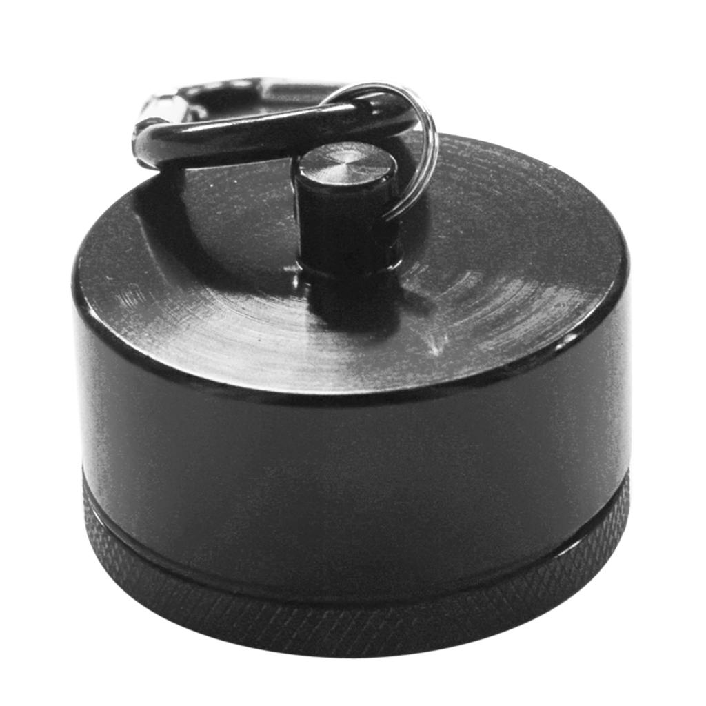 Mini Aluminum Pill Fob Box Holder for Cold Tablets Pain Container Keychain Medication Vitamins with Keychain Design