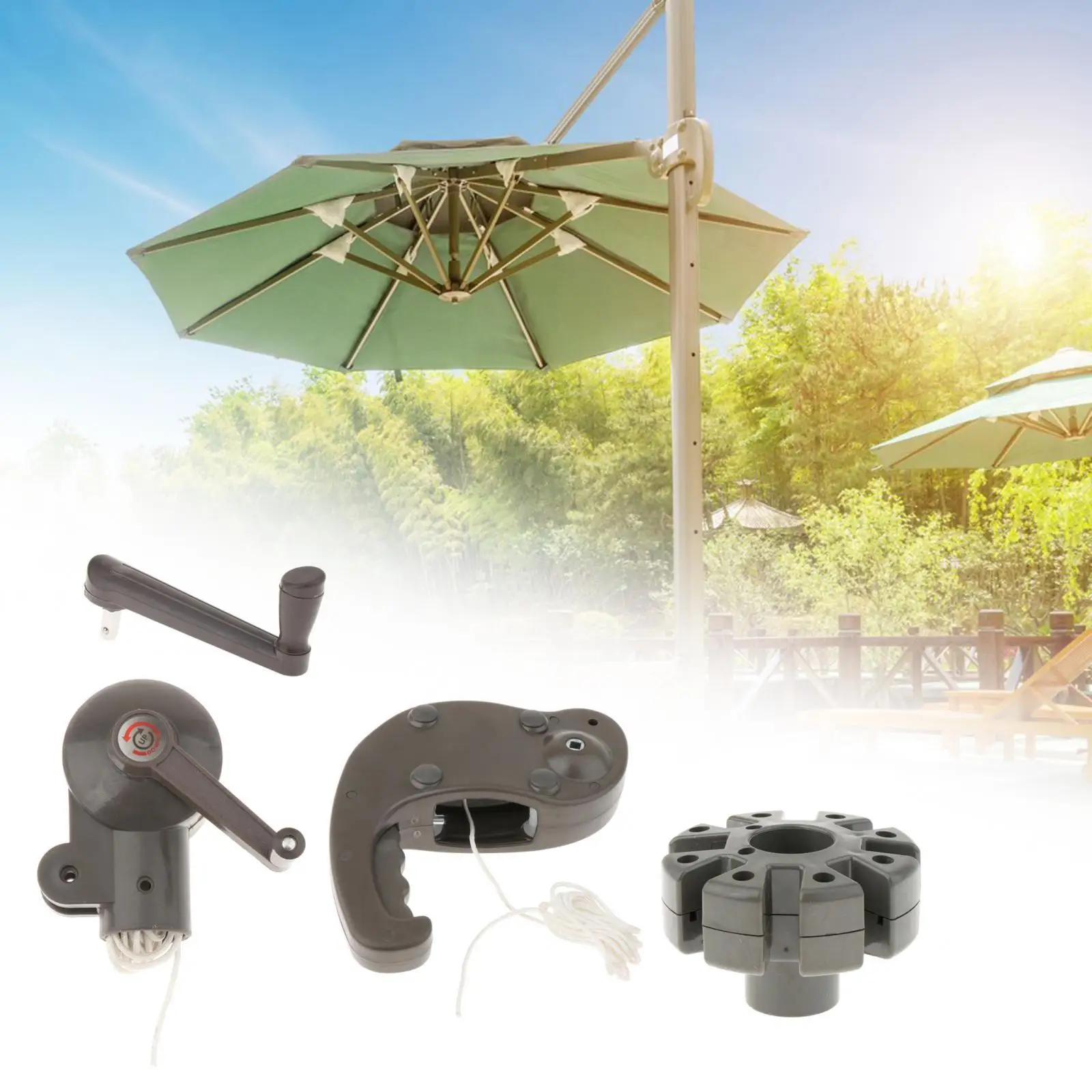 Parasol Accessories Parasol Accessories Replace Crank Handle Leisure Support