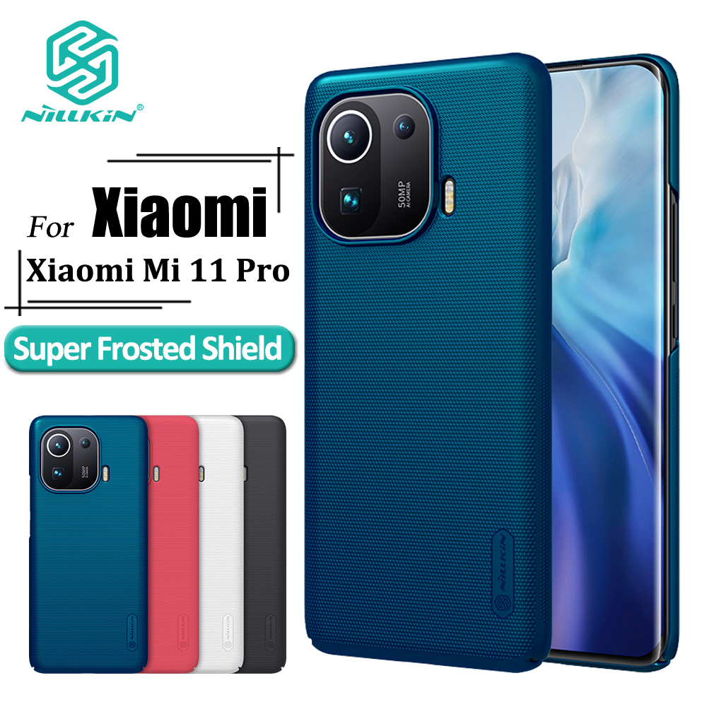 Nillkin Super Frosted Shield Case For Xiaomi Mi 11 Pro Hard PC Shockproof Luxury Phone Cover