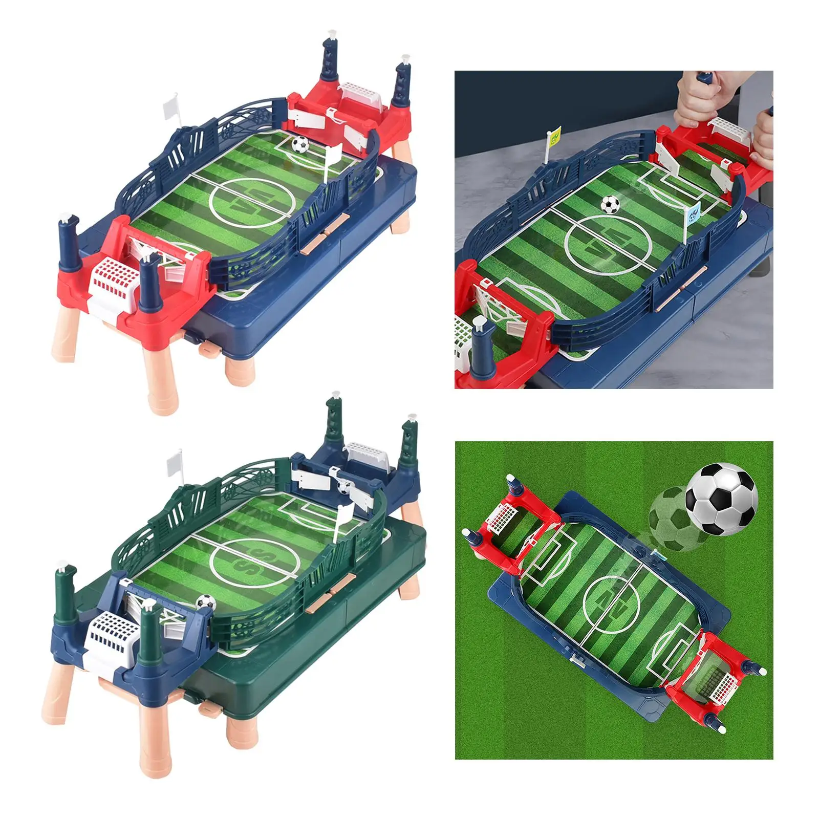 Portable Table Football Game Desktop Sport Board Play Ball for Children