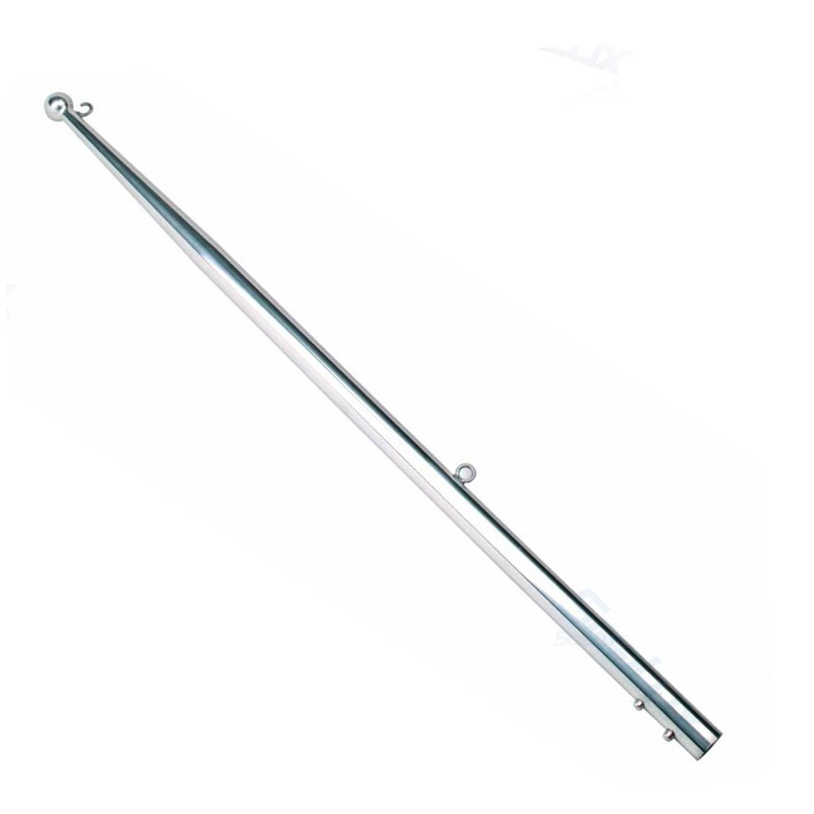 Flag Pole 304 Stainless steel for Sailing Boat Yachting Thanksgiving