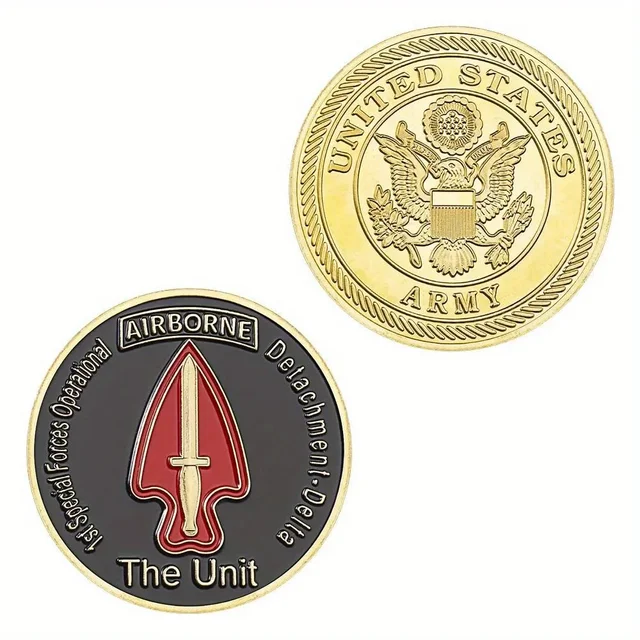 Excalibur Coins 7th Special Forces Group Airborne Silver Toned Army ...